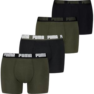 Puma Heren Everyday Boxer 4p 701227791007 - Kleur Groen - Maat M