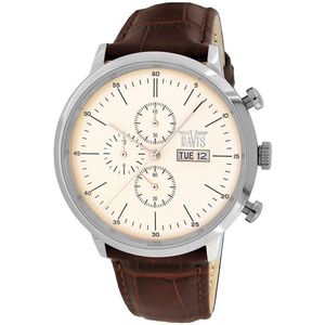 Davis 1950 model Truman - Nieuwe collectie 2014 -  Horloge - Ø 44 mm - 5 ATM