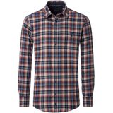 Casa Moda overhemd streep rood blauw maat M