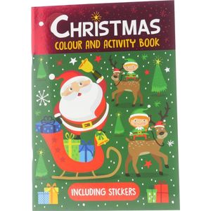 Kleur- en Spelletjesboek Kerst | Schoencadeau | Sint-tip | Kerst-tip