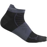 Icebreaker - Merino Run+ Ultralight Micro - Hardloopsokken - Black/Graphite