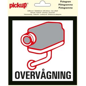 Pickup Pictogram 15x15 cm - OVERVAGNING