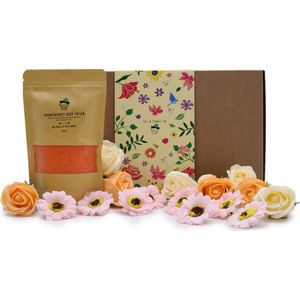 Wilde Haas Zout & Bloemen Set - Totaal Detoxen - AWGifts - Geschenkdoos - Cadeau