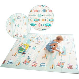 Opvouwbare Tappy speelmat voor kinderen, educatieve baby speelmat, 200x150cm, PIEpschuim kruipmat