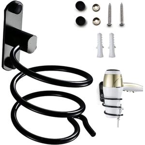 Hairdryer Holder / Hairdryer Holder and Hair Straightener - Hair Dryer Holder, Curling Iron and Hair Straighteners Holder