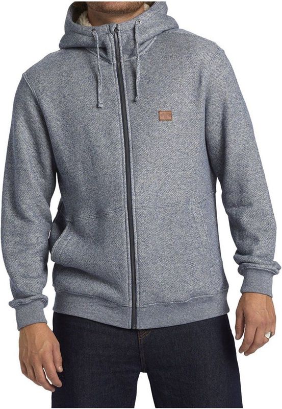 Billabong Hudson Sweatshirt Met Rits Grijs M Man