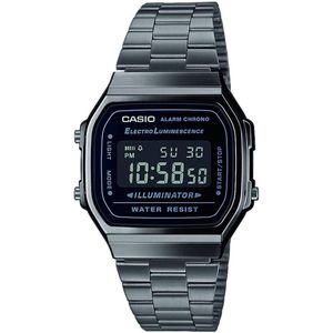 Casio Vintage Iconic A168WEGG-1BEF Unisex Horloge 39 mm - Grijs