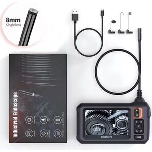 [ACTIE!] Industriële Endoscoop met enkele Camera - Waterdicht - Professionele Inspectiecamera - 4.3 INCH Display - 1080 P - 5 Meter kabel