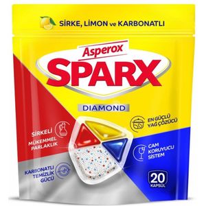 VOORDEEL ASPEROX SPARX VAATWASTABLETTEN CAPSULE 20 STUKS * 270 GR