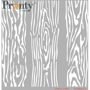 Pronty Mask stencil Hout structuur 470.806.013.V 15x15cm (06-23)