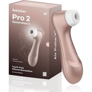 Smart-Shop® Satisfyer Pro 2 - Clitoris Zuigen Vibrator Vrouwelijke Volwassen Speelgoed Clitoris Stimulator Sucker Vibrator USB - Roze