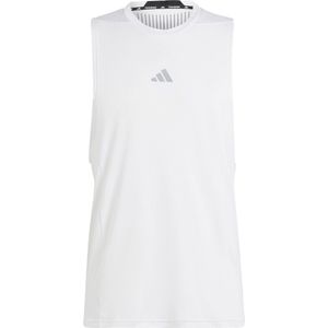 adidas Performance Designed for Training Workout HEAT.RDY Tanktop - Heren - Wit- 2XL