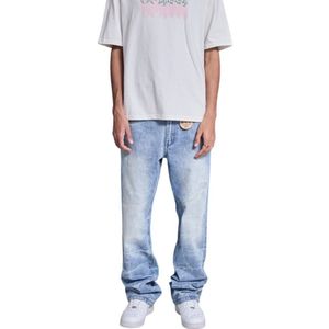 Amicci - Sienna - Spijkerbroek - Light Blue - Straight Fit