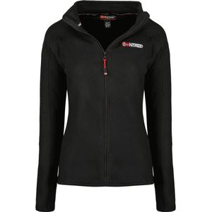 Fleece Voorjaarsvest Met Rits Dames Geographical Norway Tug - Zwart - XL