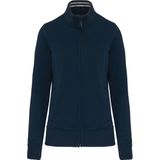 Kariban Damessweater met rits K457 - Navy - M