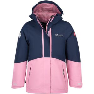 Trollkids - Skanden 3in1 Jacket - 3-in-1-jas - Roze/Blauw - Waterdicht