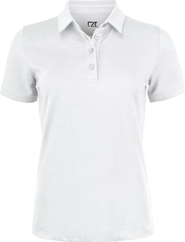 Cutter & Buck Oceanside Stretch Polo Dames 354431 - Wit - 34/XS
