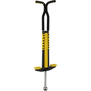 pogo stick - kinderen - max. 60 kg - rvs - antislip - geel