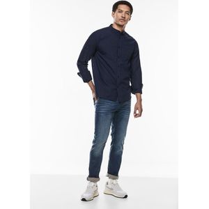 Street One MEN-Hemd--15488 eclipse b-Maat XXL