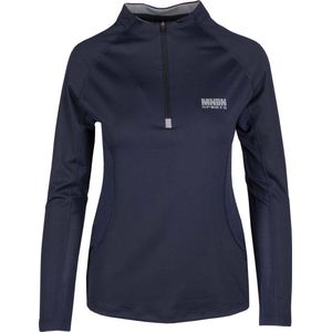 Mondoni Shirt Baselayer - Maat: XL - Donkerblauw - Polyester/elastan - Paardrijkleding