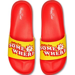 Happy Socks slippers Pool Slider Sunny Day 42-43