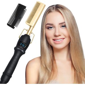 Solacis Draadloze stijlborstel - Stijlborstel - Elektrische haarborstel - Draadloze fohn - Draadloze haarborstel - Must have voor uw haar!