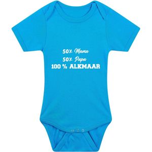 100% Alkmaar Babyromper - geboorte - cadeau - rompertje