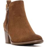 Refresh - 17318001-CAMEL - Enkellaarsjes - Bruin - Ritssluiting - Casual