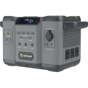 Anygap Draagbare Powerstation Generator Model ANEB6-1500 1500 Watt -Portable Powerstation - 1500 Wat - Camperen Accessoires - Outdoor