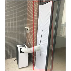 Raamafdichting voor Mobiele Airconditioner, Wasdrogers - Airconditioning Raamafdichting - Raamafdichting voor airco's Heteluchtstop voor Bevestiging aan Ramen, Dakramen, Openslaande Ramen