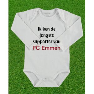 Mooi rompertje met tekst: FC Emmen is mijn club