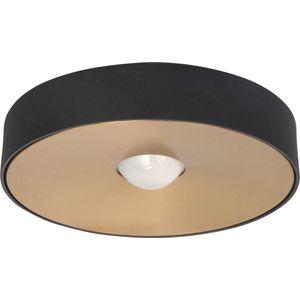 Highlight - Plafondlamp Bright Ø 20 cm zwart goud
