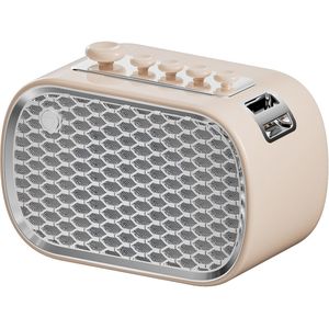 Bluetooth Speaker - Draagbare Wireless Speaker - 6 uur Speeltijd - 8 Ontspannende Natuurgeluiden - Noise Machine voor Slaap - Noodradio - TF-kaartweergave - voor Binnen/Buiten
