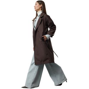 Trendyol Bruine Oversized Trenchcoat Met Riem Tweeaw24Tr00019