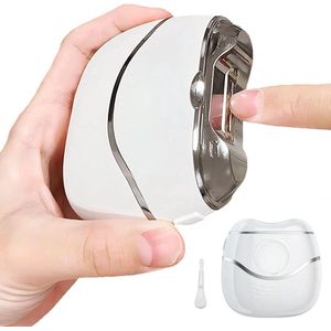Automatische nagelknipper - veilige nagelverzorging - wit