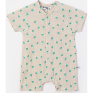 Woody Unisex Jumpsuit palmbomen print - maat 074/9M