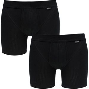SCHIESSER Authentic shorts (2-pack) - met gulp - zwart - Maat: XL