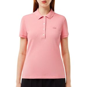 Lacoste Piqué Stretch Poloshirt Vrouwen - Maat XL (42)