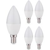Kobi - LED Lamp - Kaarsvorm - 6W - 470lm - 4000K - 230V - 5 stuks