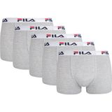 FILA - Heren Basic Boxershorts - Grijs - 5 Pack
