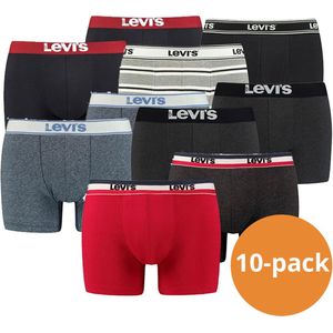 Levi's Boxershorts - 10-pack Verrassingspakket - Levi's heren ondergoed Mixed pakket - Maat L