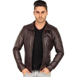 Versano Austin Leren Heren Jas Heren Jack M - Bruin