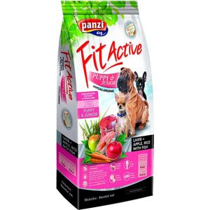 Fit Active Puppy/junior - Hypoallergeen hondenvoer - Hondenbrokken voor pups en jonge honden tot 1 jaar - Geschikt voor alle rassen - 4kg