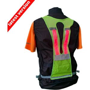 Invincer® UltraRun - Hardloop Verlichting - lichtgewicht sport running Led Vest - USB oplaadbaar - Reflecterend hesje - Ultra A1Y