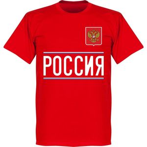 Rusland Team T-Shirt 2020-2021 - Rood - S