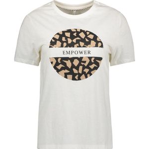 Only - Onllindsey Life Tee Cs - T-shirt - Clouddancer