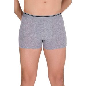6 Stuks -Heren Boxershorts - Onderbroek|Ondergoed Heren | Katoen met Lycra Stretch|Hoge Kwaliteit | Kleur Grijs| Maat M