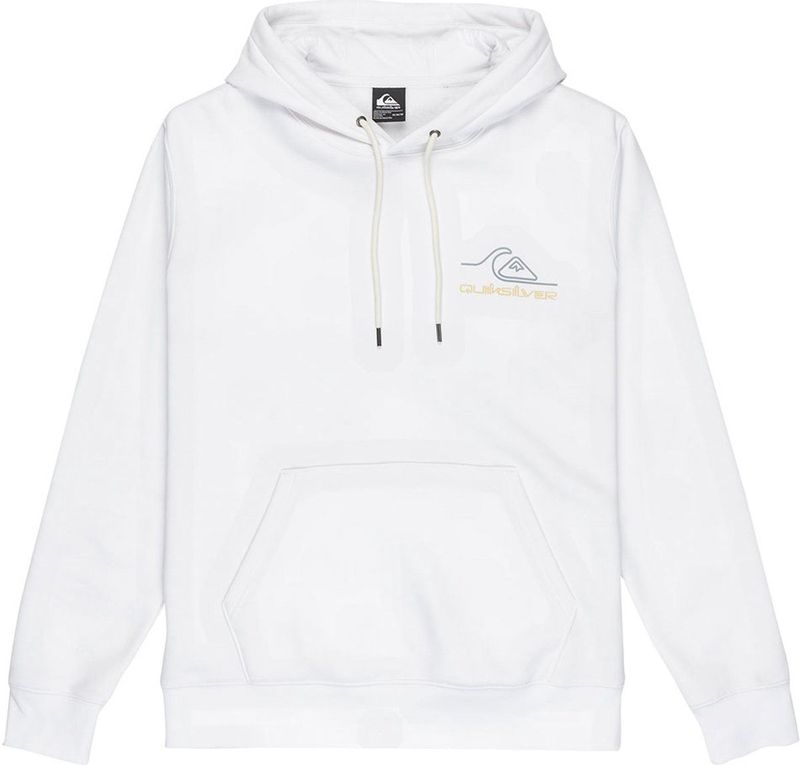 Quiksilver - Light Waves - Hoodie - Wit - Regular Fit