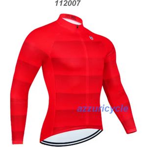 Fietsshirt met lange mouw XL rood