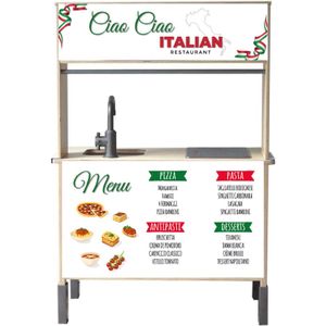 Ciao italiaans keukensticker - Ikea Duktig - Speelkeuken - Keukensticker set